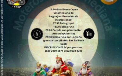 V CABALGATA MOTERA 3 DE ENERO 2026 VILLAMEDIANA DE IREGUA, LA RIOJA
