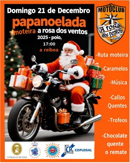 PAPANOELADA MOTEIRA A ROSA DOS VENTOS, POIO 20 DE DICIEMBRE DE 2025