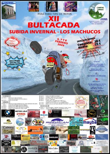 BULTACADA 2026 XII SUBIDA INVERNAL A LOS MACHUCOS  6, 7 Y 8 DE FEBRERO DE 2026  SAN ROQUE DE RIOMIERA, CANTABRIA