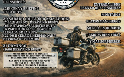 RIDER LA MANCHA Y MOTO ALMUERZO