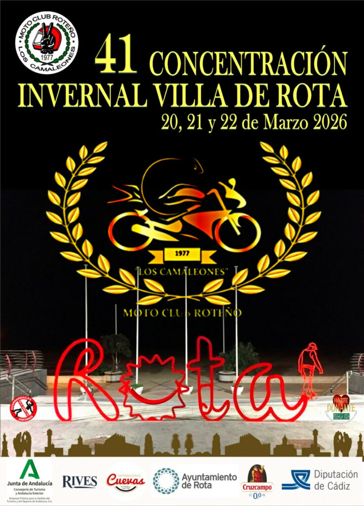 41ª CONCENTRACIÓN INVERNAL VILLA DE ROTA EN CÁDIZ 2026