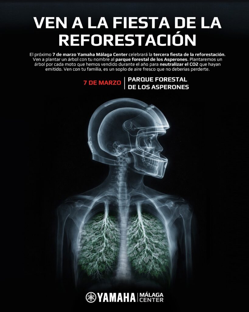 III FIESTA DE LA REFORESTACIÓN YAMAHA MÁLAGA CENTER
