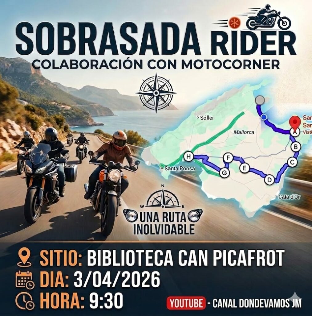 RUTA CAN PICAFORT – SANTA PONSA 3 DE ABRIL 2026 PALMA DE MALLORCA