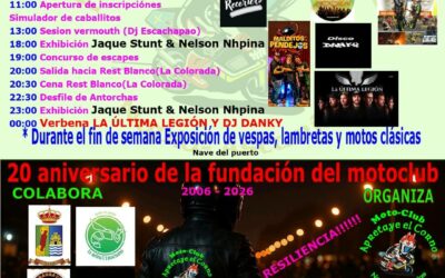 XV CONCENTRACIÓN INTERNACIONAL DE MOTOS APRETAYE EL CORNO 27 Y 28 DE MARZO 2026 NAVIA, ASTURIAS
