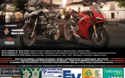 IV CONCENTRACIÓN MOTERA LA BUITRERA, DEL 10 AL 12 DE 2026, CABEZA DE VACA, BADAJOZ