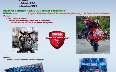 X CONCENTRACIÓN MOTERA LOS CANDIS 11 Y 12 DE ABRIL DE 2026, TALARRUBIAS, BADAJOZ