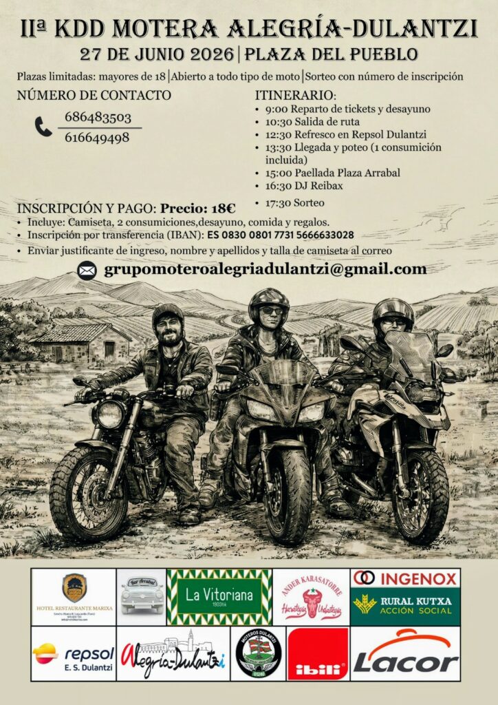 II QDD MOTERA ALEGRIA-DULANTZI