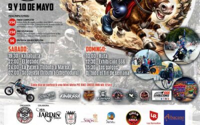 II CONCENTRACIÓN MOTERA SERÓN 2026 9 Y 10 DE MAYO 2026, SERÓN, ALMERÍA