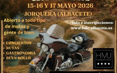 II ROCK N’RIDERS 2026 15, 16 Y 17 DE MAYO, JORQUERA, ALBACETE