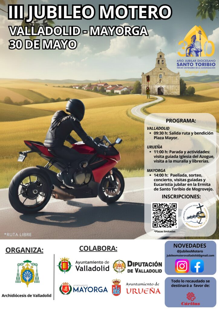 III JUBILEO MOTERO 2026 30 DE MAYO VALLADOLID
