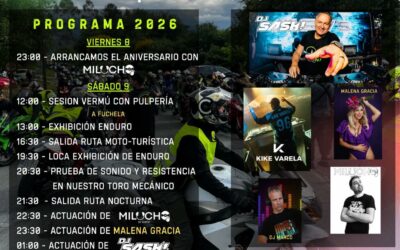 X CONCENTRACIÓN MOTERA PLANTALLELUME 8 Y 9 DE MAYO DE 2026, VERDUCIDO, XEBE, PONTEVEDRA