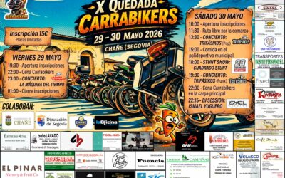 X QUEDADA CARRABIKERS 29 Y 30 DE MAYO 2026 EN CHAÑE, SEGOVIA