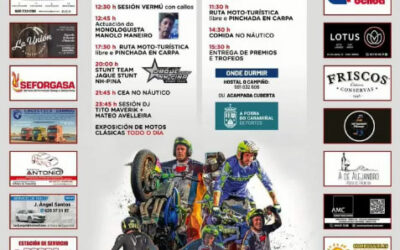 XII CONCENTRACION MOTEIRA SINFRENOS 16 Y 17 DE MAYO DE 2026 A POBRA DO CARAMIÑAL , A CORUÑA