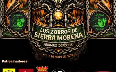 XIV CONCENTRACIÓN LOS ZORROS DE SIERRA MORENA 9 Y 10 DE MAYO 2026 ADAMUZ CÓRDOBA