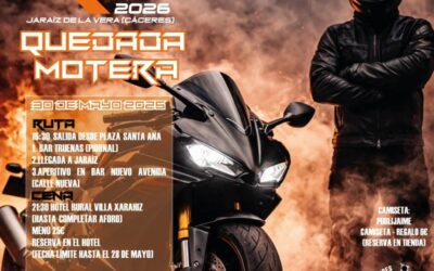 XVI QUEDADA MOTERA LOS BALINES 30 DE MAYO 2026 JARAÍZ DE LA VERA, CÁCERES