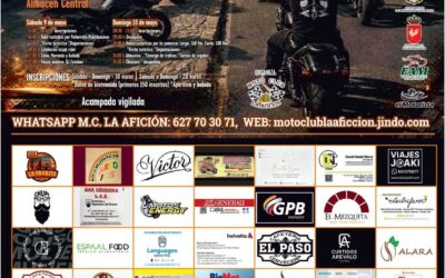 XX CONCENTRACIÓN MOTOTURÍSTICA CIUDAD DE PEÑARROYA-PUEBLONUEVO 9 Y 10 DE MAYO 2026 CÓRDOBA