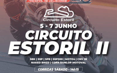 CAMPEONATO NACIONAL DE VELOCIDADE CIRCUITO DE ESTORIL 6 7 Y DE JUNHO 2026 PORTUGAL