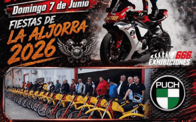 DÍA MOTERO FIESTAS DE ALJORRA 7 DE JUNIO 2026 MURCIA