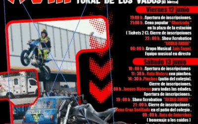 XVIII CONCENTRACION DE MOTOS «CUERVOS ROJOS» 12, 13 Y 14 DE JUNIO DE 2026 ,TORAL DE LOS VADOS, LEÓN