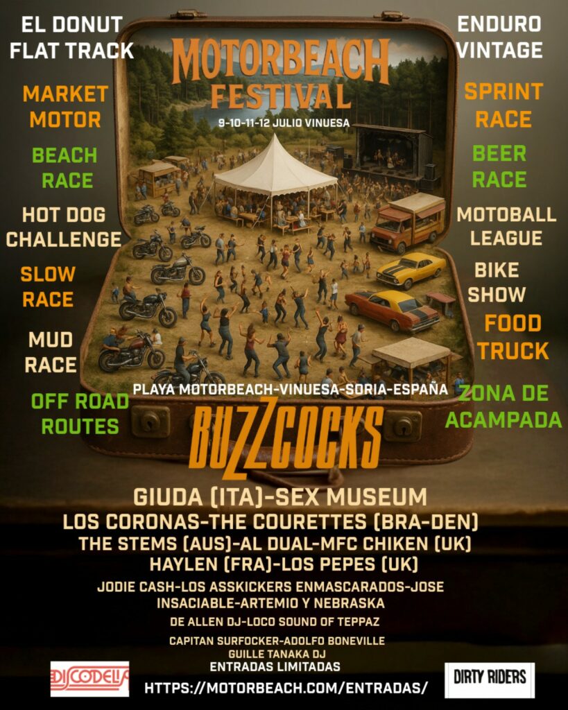 MOTORBEACH 2026, 9-12 DE JULIO, VINUESA, SORIA